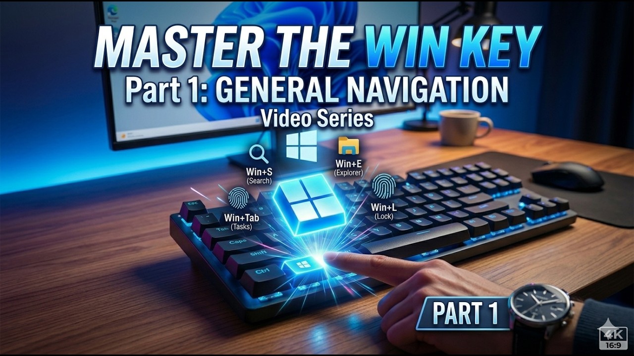 The Win Key Is Not Just for the Start Menu | General Navigation | Master the Win Key Part 1