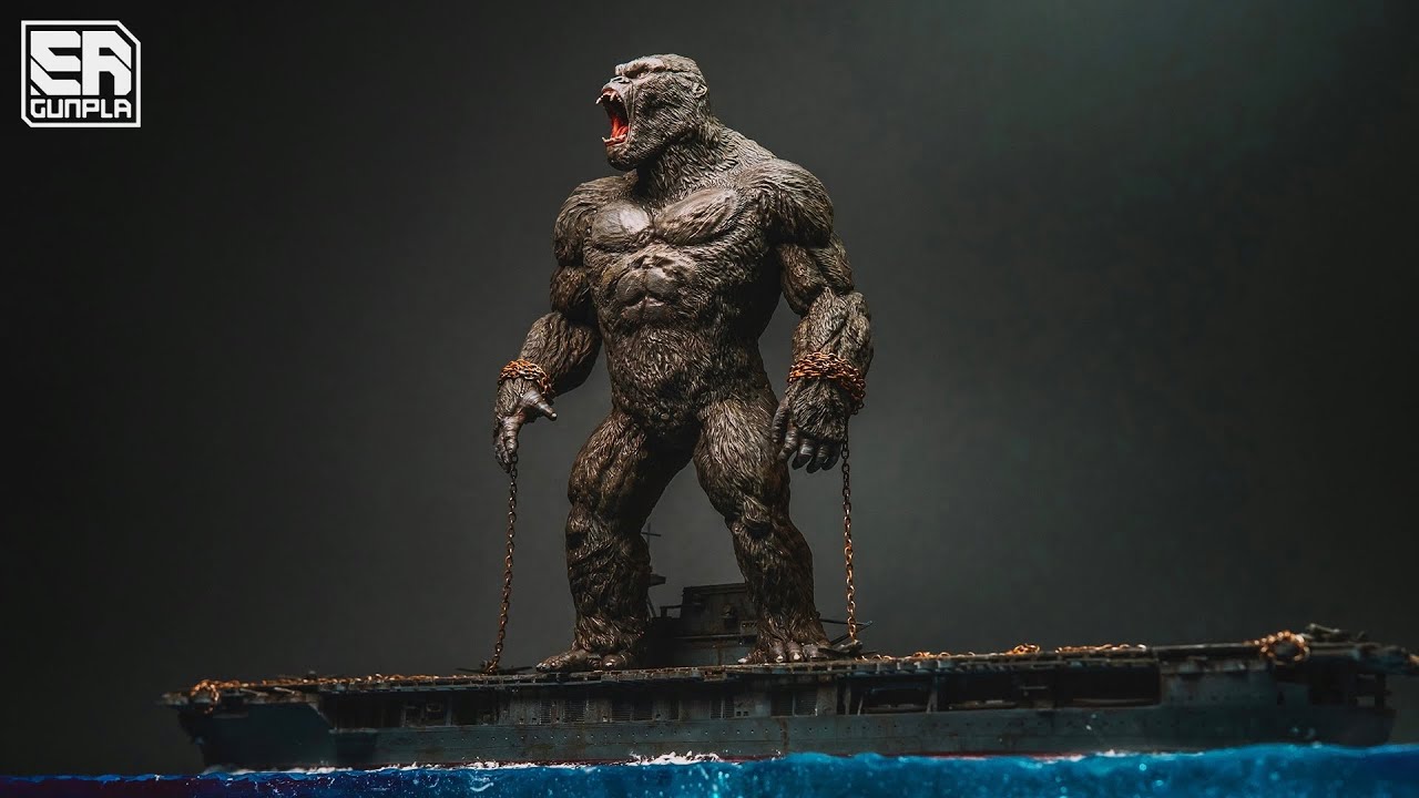Kong Diorama (Godzilla vs Kong inspired) 3D Print