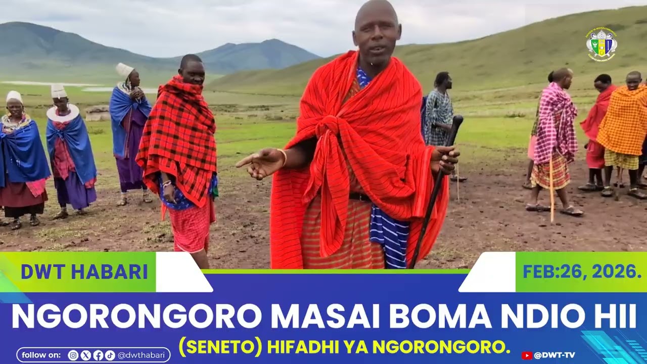 HII HAPA NGORONGORO MASAI BOMA | BISHOP BWATTA APOKELEWA KWA KUVIKWA TAJI