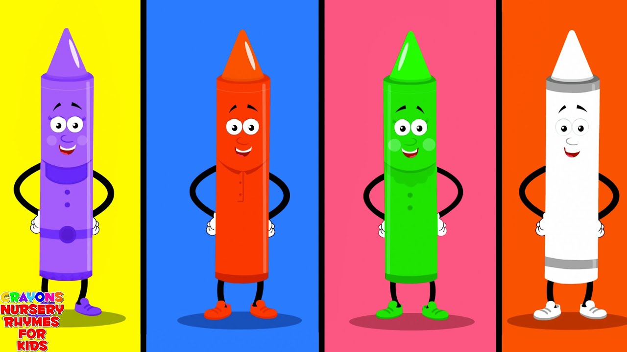 Colors Song + More Learning Videos & Nursery Rhymes by Crayons
