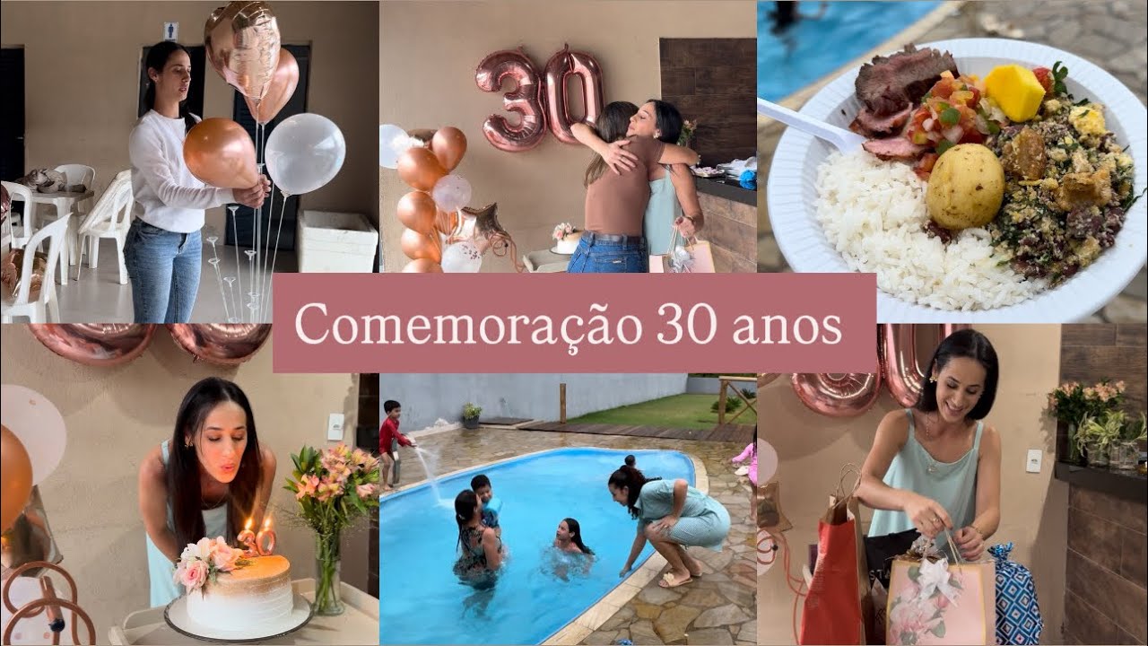 VLOG: Comemorando meus 30 anos | Léia veloso 