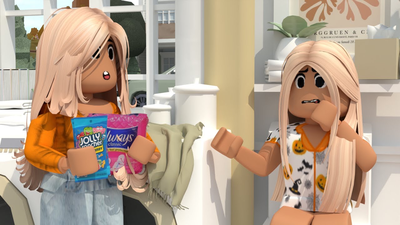 MY DAUGHTER HITS PUBERTY...*FIRST PERIOD, PIMPLES?!* VOICE Roblox Bloxburg RP