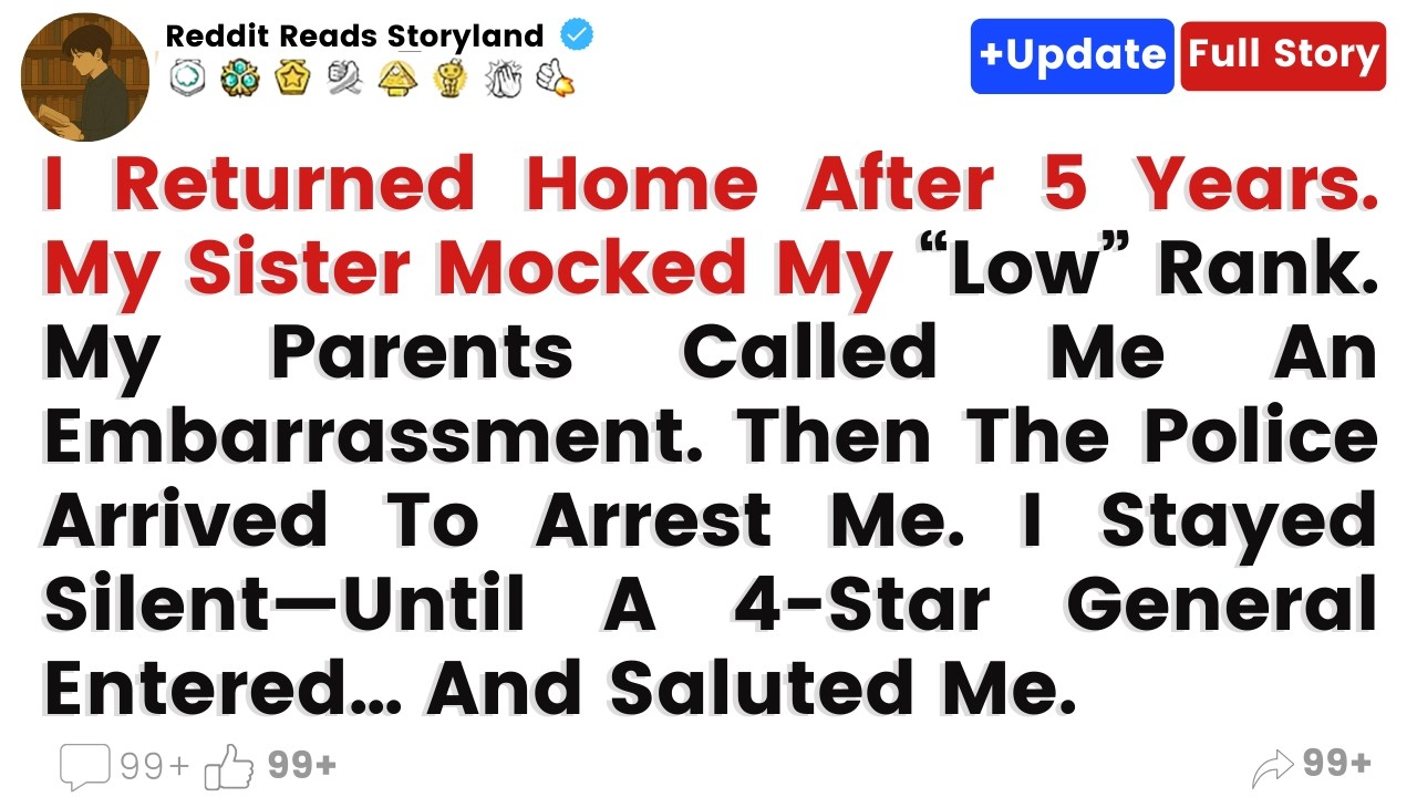 [Full Story]I Returned Home After 5 Years. My Sister Mocked My “Low” Rank.......| reddit stories |