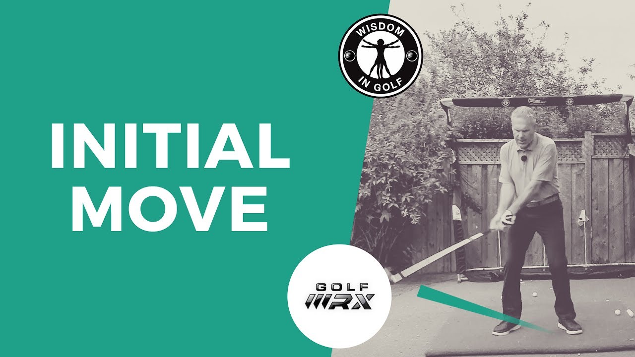 INITIAL MOVE AWAY FROM THE BALL | Wisdom in Golf | Golf WRX