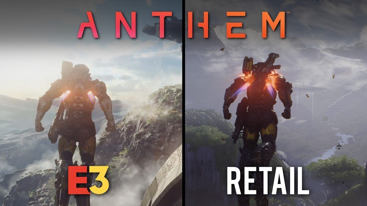 Anthem на E3 и в рознице | Прямое сравнение