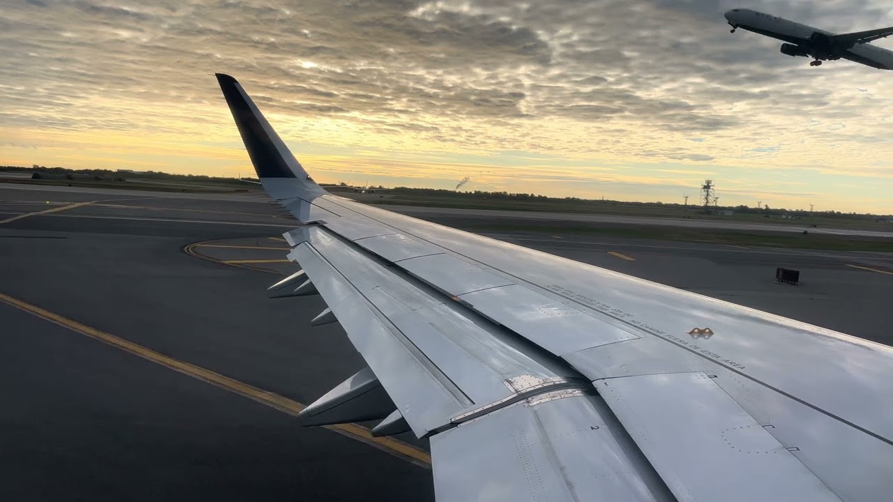Taxi & Takeoff From JFK Int'l On jetBlue 779 To Montego Bay, Jamaica KJFK-MBJ