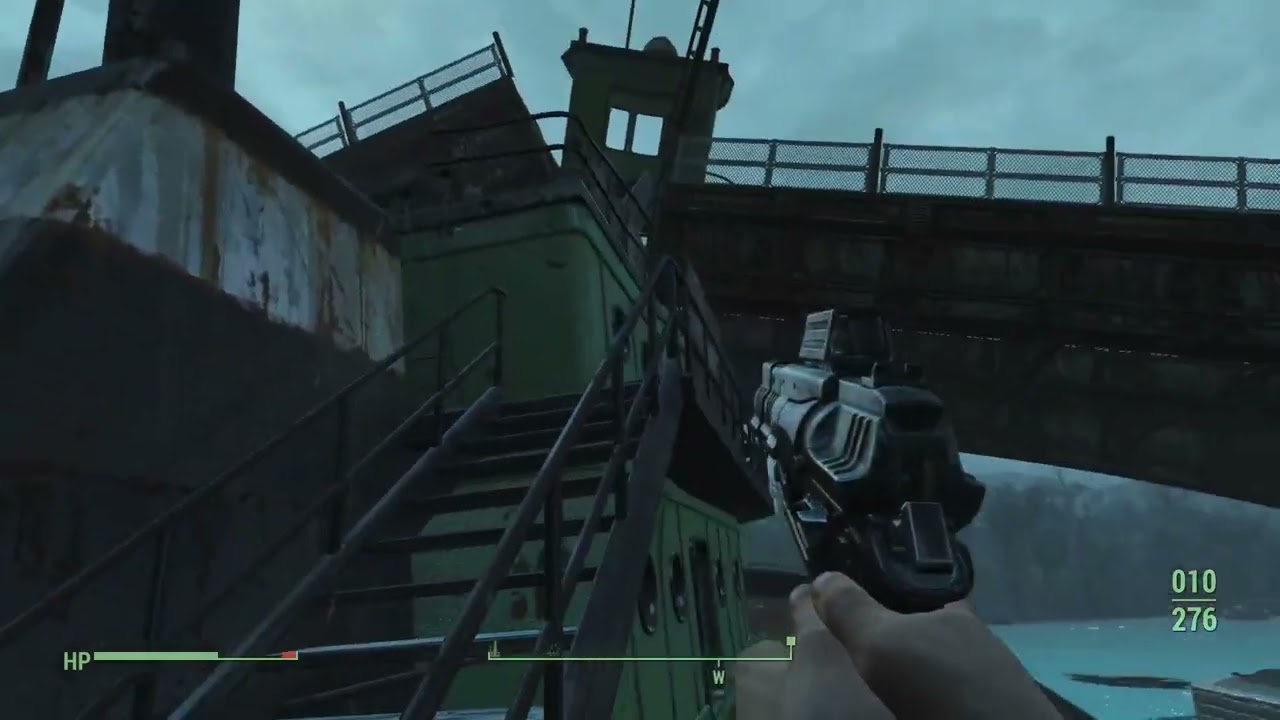 Fallout 4 | Snipe Shots & Bullet Fights in Wreck of the USS Riptide