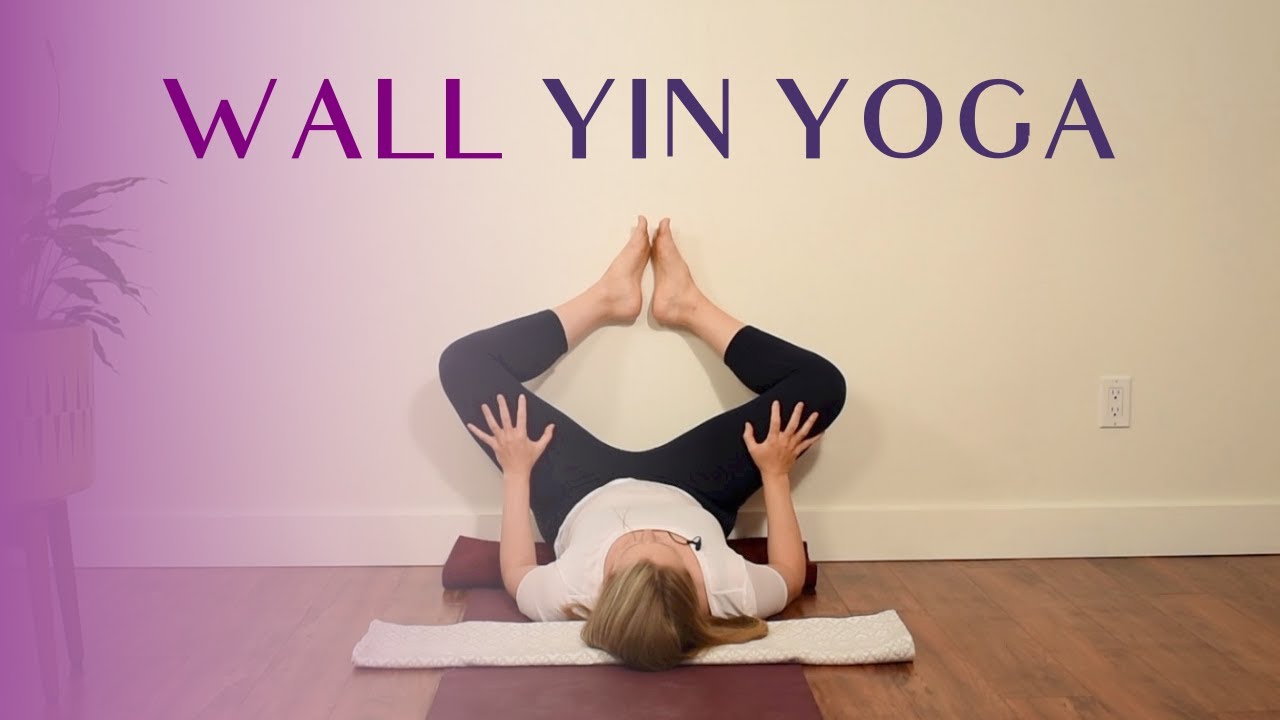 Yin Yoga Wall Sequence | 35 min Yin Yoga at the Wall 😴