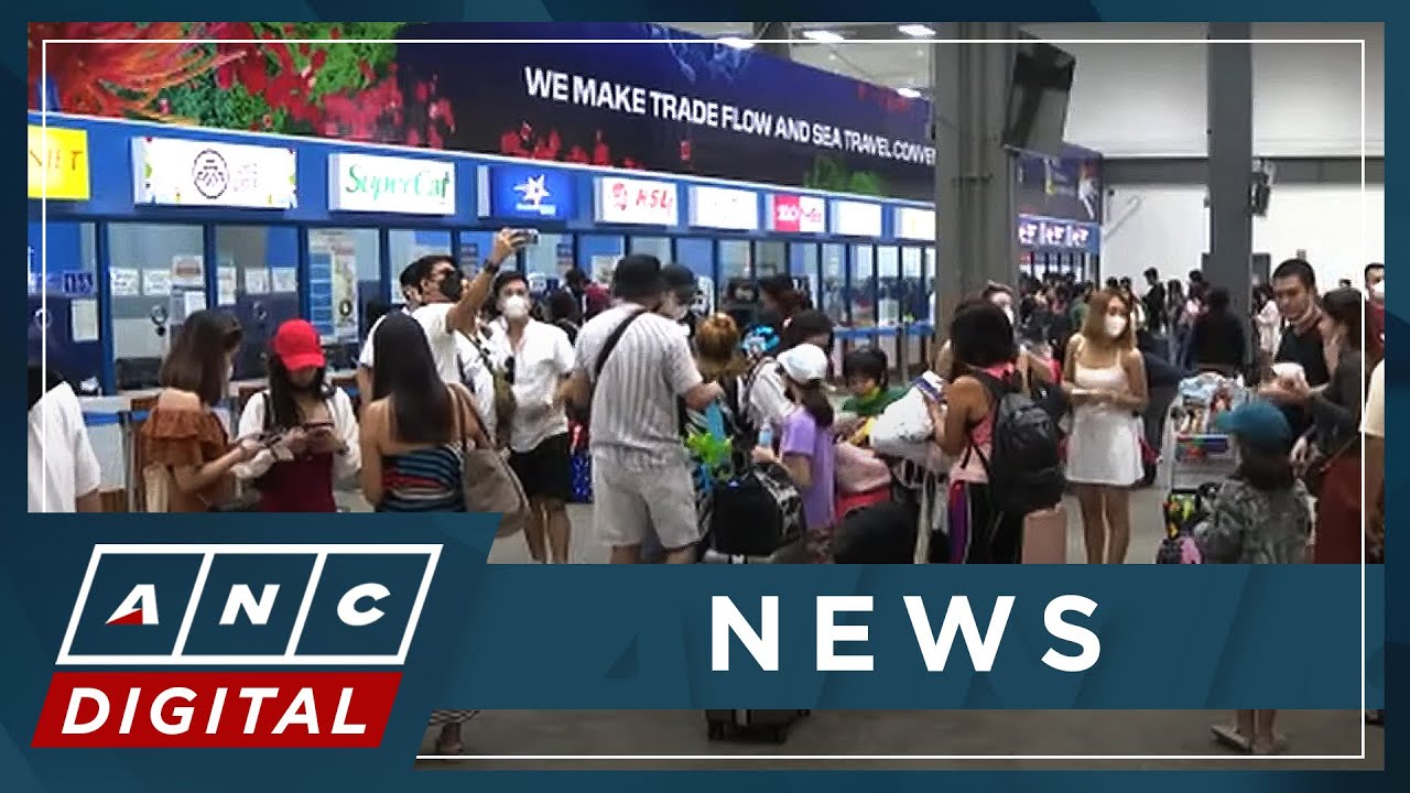 Travel chaos as 'Paeng' forces trip cancellations in PH ports | ANC