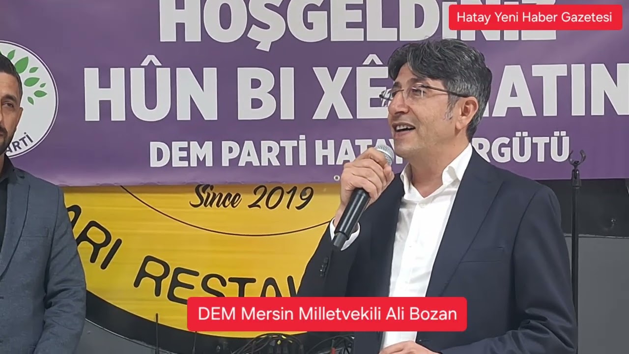 DEM Parti Hatay İl Örgütü Dayanışma Yemeği