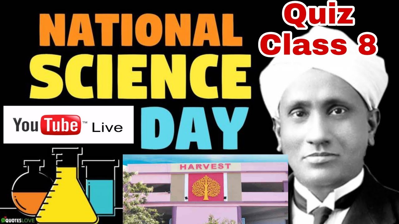 Science Day Quiz Class 8 || Harvest Public School