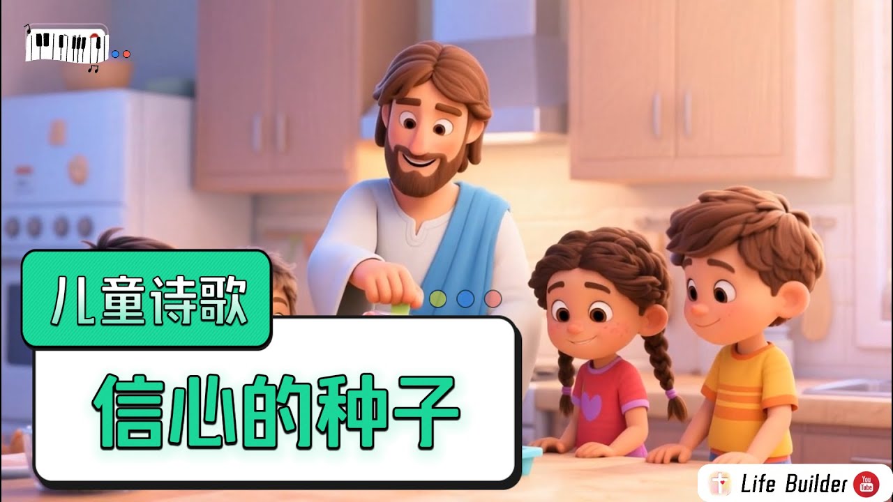 儿童诗歌 🎸：信心的种子 💥 | 兒歌童謠 | 卡通動畫 |