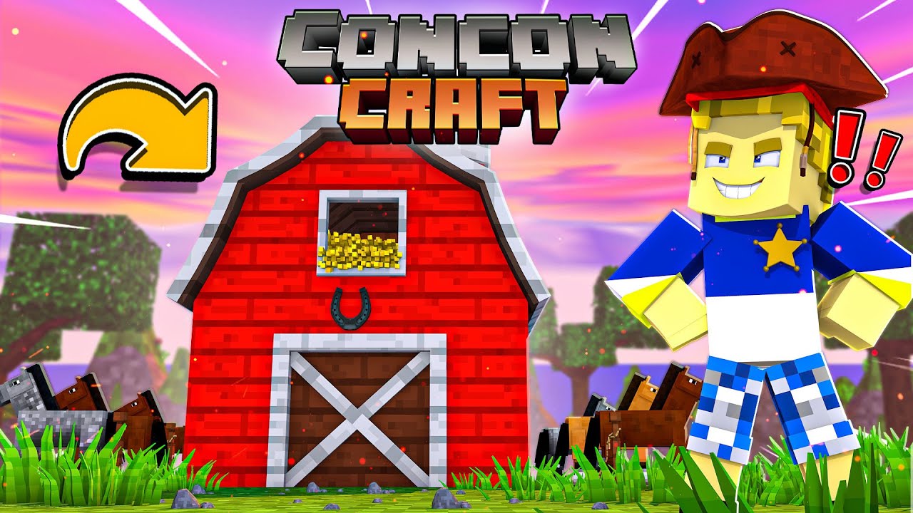 AT HIRSIZININ YERİ AÇILDI! CONCONCRAFT #5 - MINECRAFT
