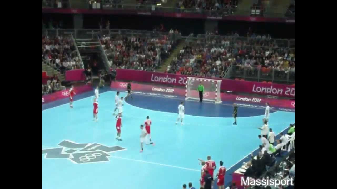 Incredible end of match in Quarter Final of Handball : Iceland - Hungary (Olympics Games 2012)