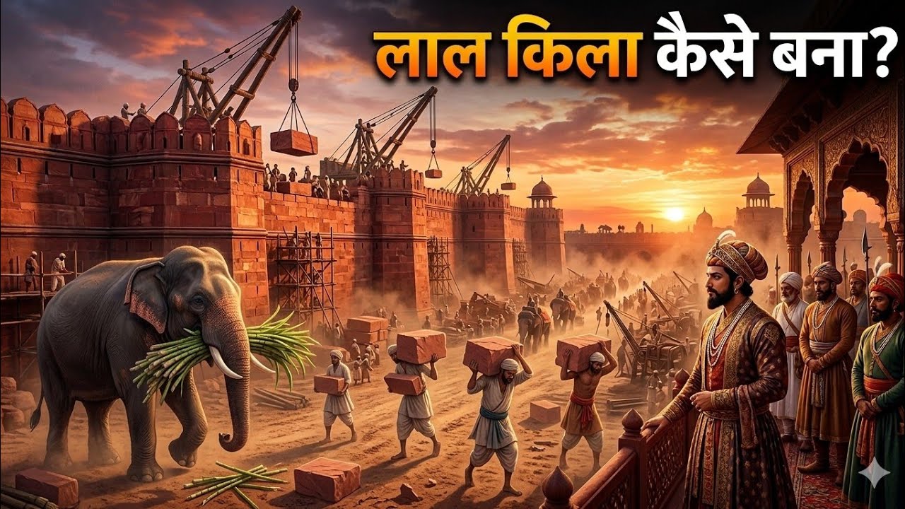 “400 साल पहले कैसे बना था लाल किला? AI ने दिखाया पूरा सच”