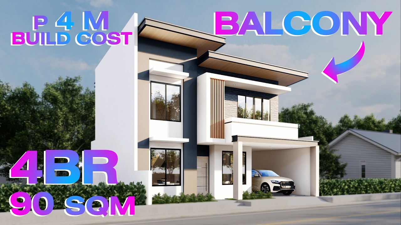 100 sqm 4-Bedroom House 10x10m Lot | ALG DESIGNS #115