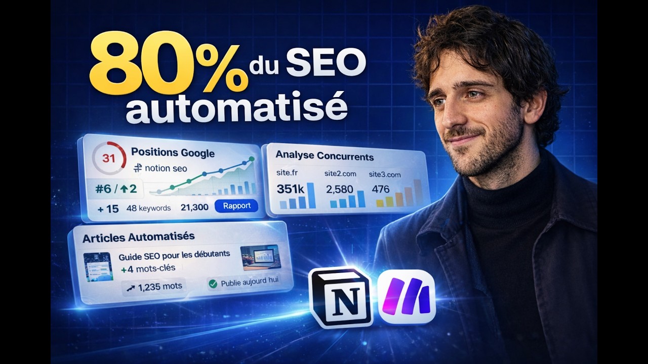 Automatiser son SEO avec Notion + Make (Template offert)
