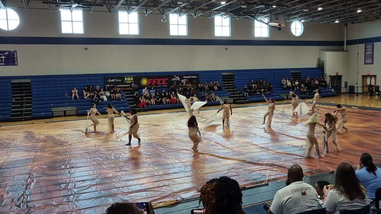 Orange Park winter guard at Apopka 3-7-26