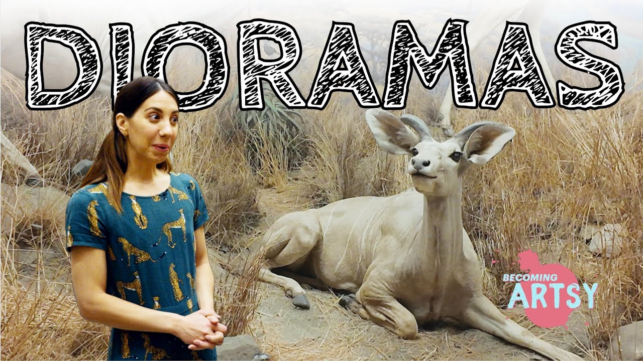 The Art and Science of Dioramas! (BECOMING ARTSY 402)