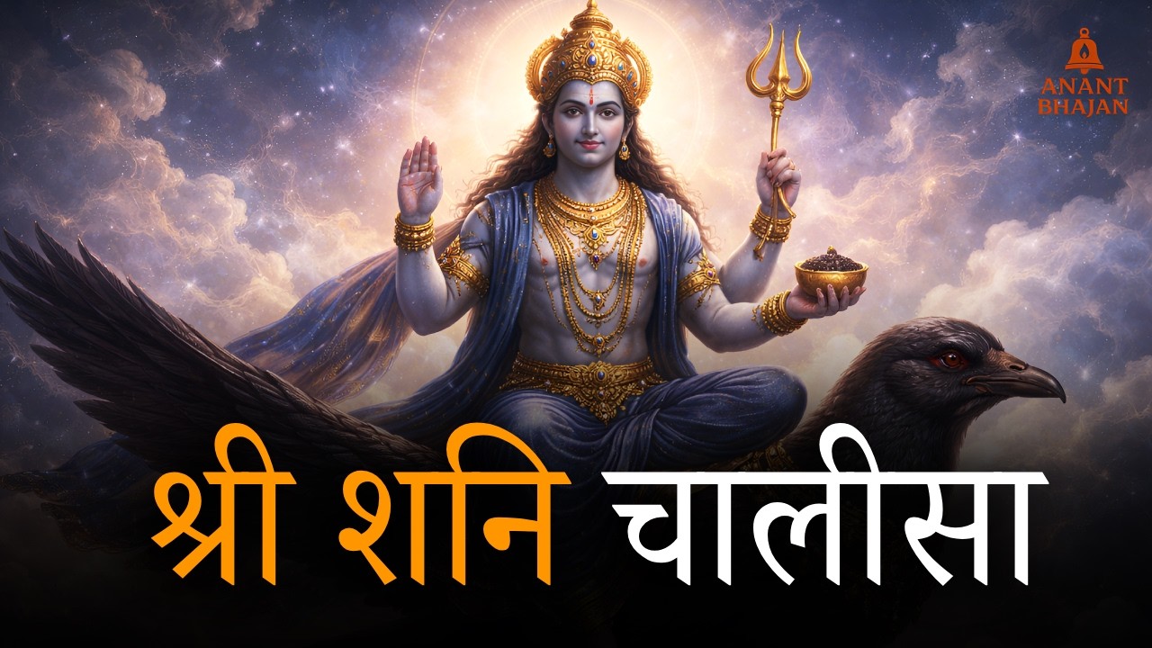 Shani Chalisa 2026 | Shani Dev Dindayala | Powerful Shani Dev Mantra for Protection | Anant Bhajan