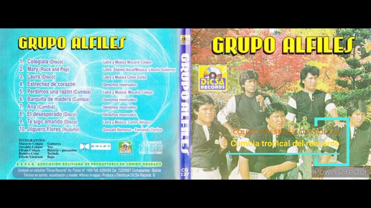 GRUPO ALFILES - ESTRECHEZ DE CORAZÓN    (Rock)