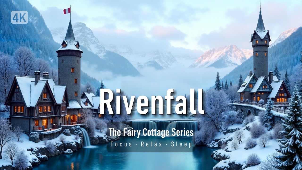 Rivenfall : Cozy Celtic Piano & Cello | The Fairy Cottage Series Vol.9 | 4K
