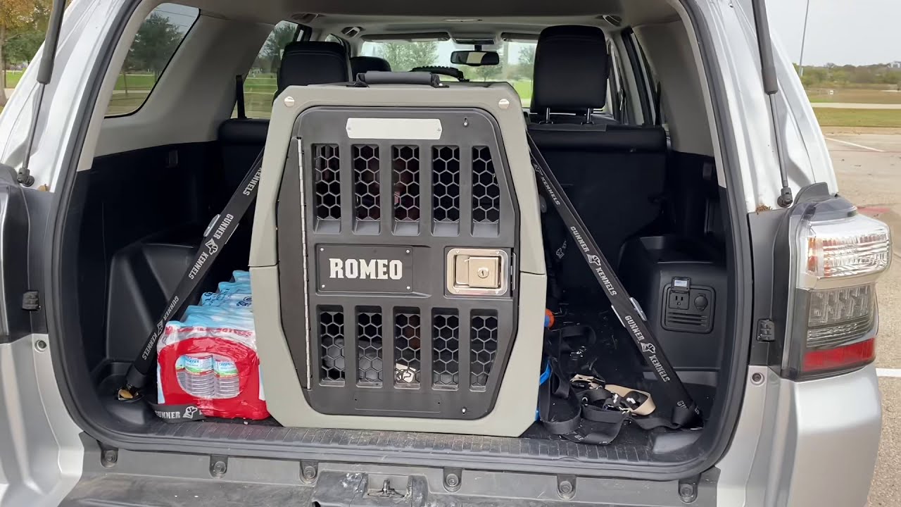 Does An Intermediate Size Gunner Kennel Fit In A 2018 4Runner?