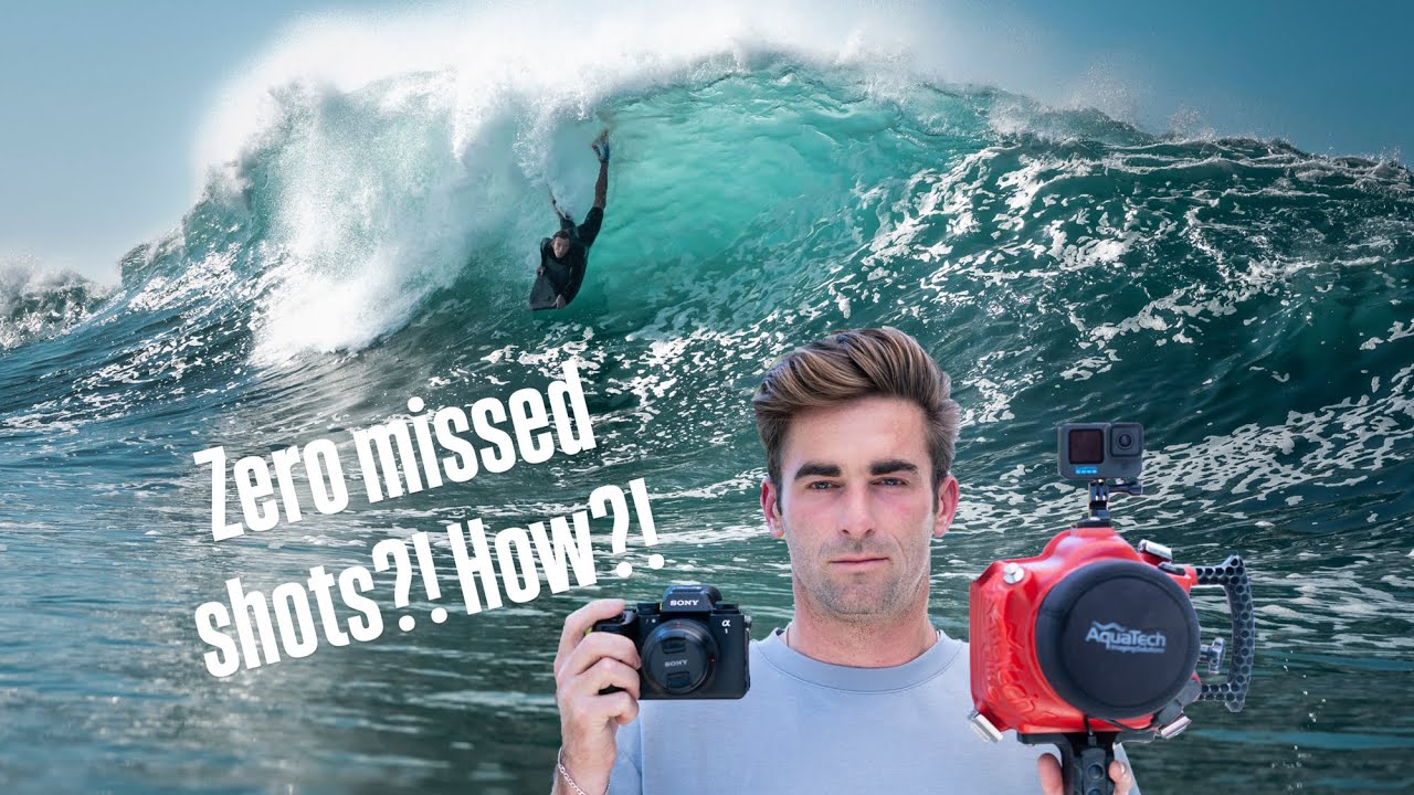Sony A1 II Sports Camera In Water Autofocus Test | Heavy Surf at the Wedge in Newport Beach