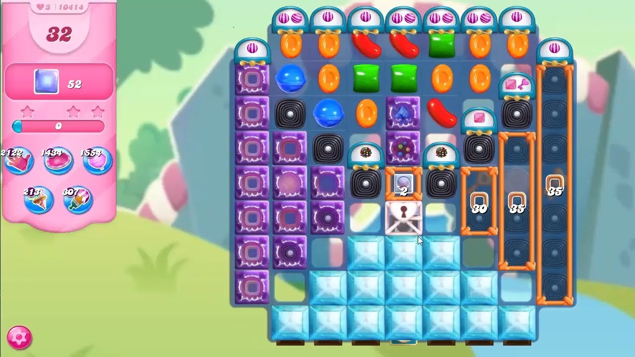 Candy Crush Saga Level 10414 NO BOOSTERS