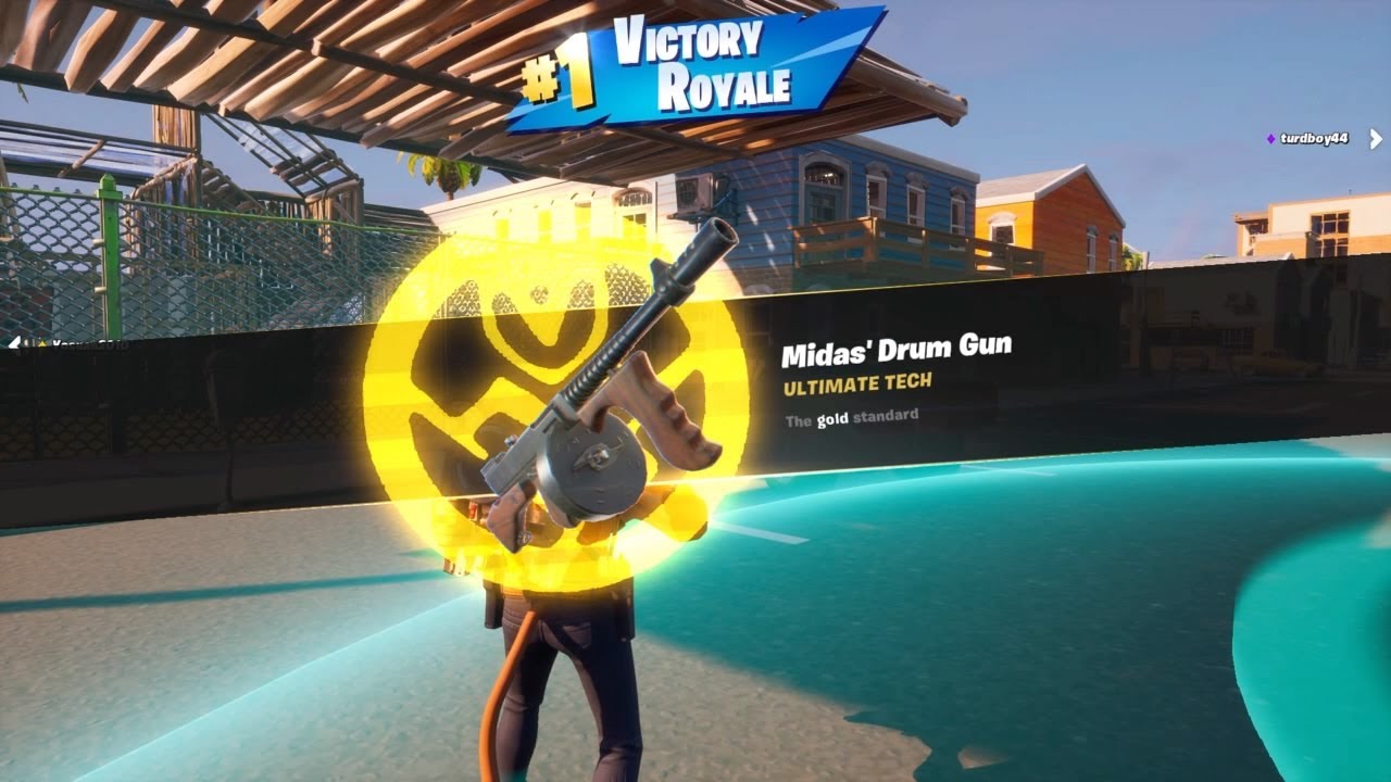 Fortnite Ultimate Tech:  GHOST CLEARANCE RANK UP!  Midas' Drum Gun  (Operation: Payload)