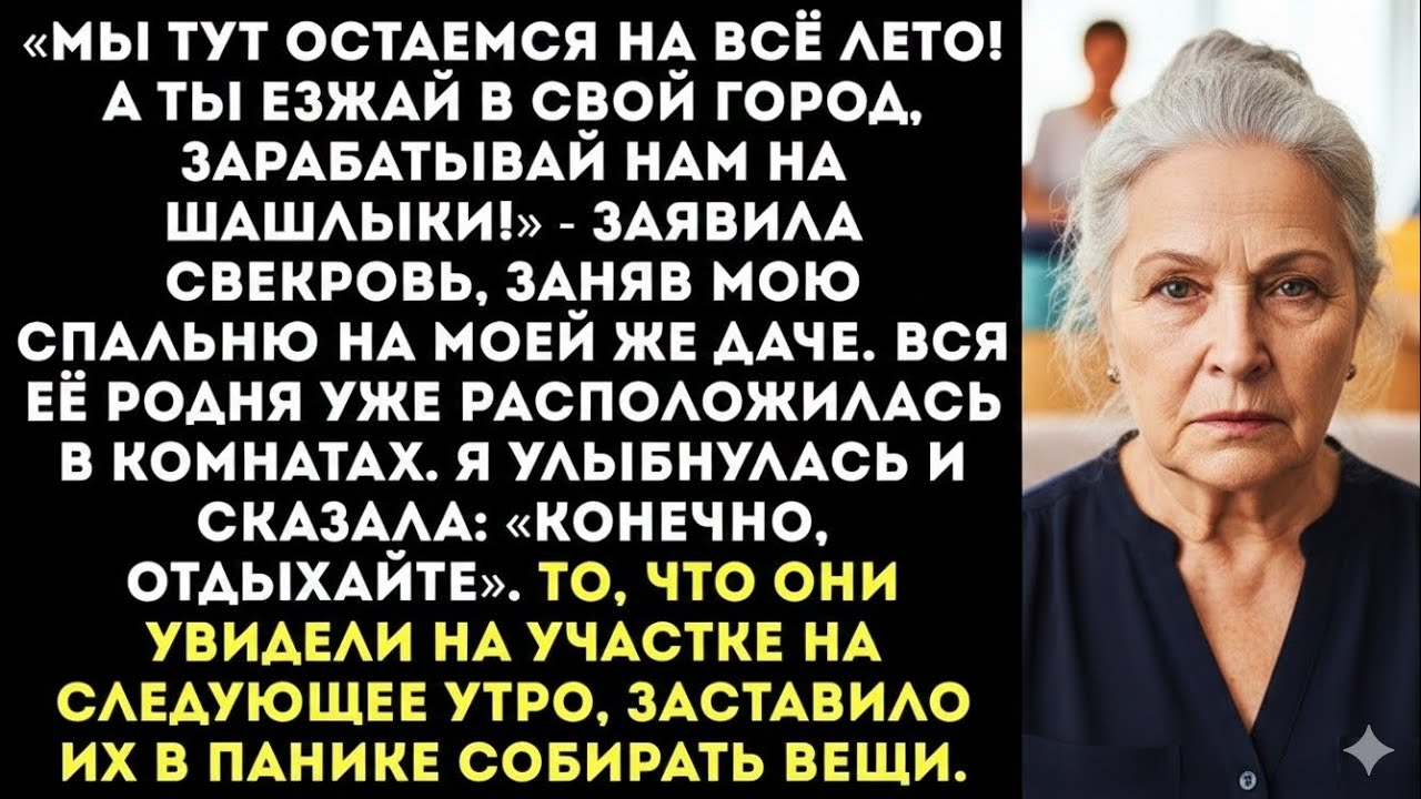 «Свекровь выгнала меня из моего дома… но не ожидала такого»