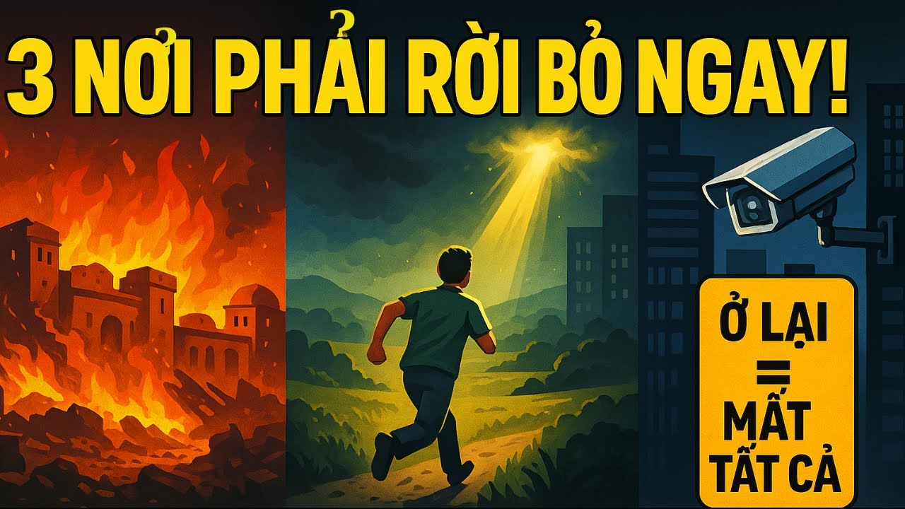 3 NƠI CHÚA GIÊ-XU CẢNH BÁO PHẢI BỎ NGAY – Kẻ Ở Lại Sẽ Mất Tất Cả! Pastor Nguyen Phu Quyen