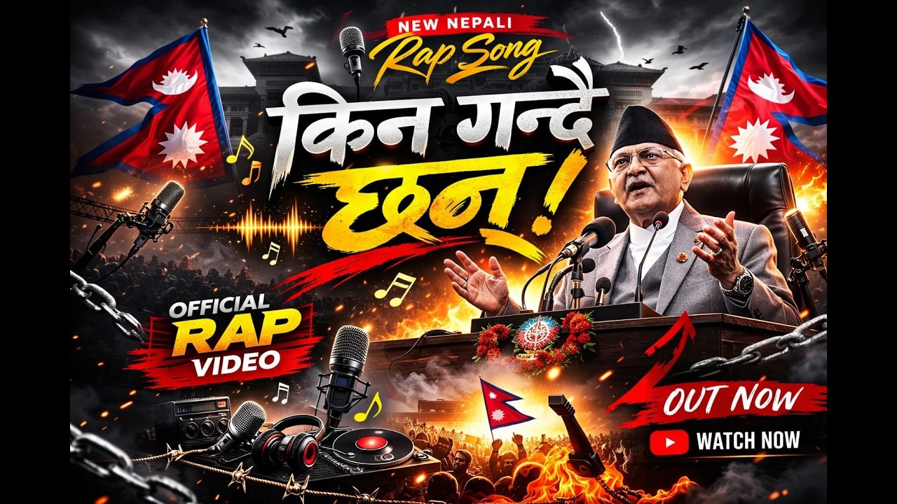 नेता कुर्सी गन्दै, जनता परदेशी | Nepali Protest Rap Song | Nepal Political Frustrated Voice of Youth