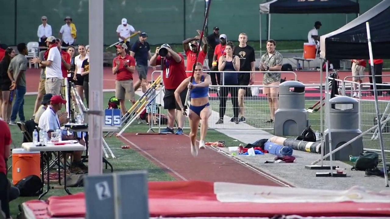 Alysha Newman 4.76m National Record