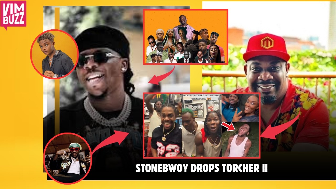 Stonebwoy SCATTERS Everywhere With His Torcher II Album + Don Jazzy's Former Artist CLA$HES With Him