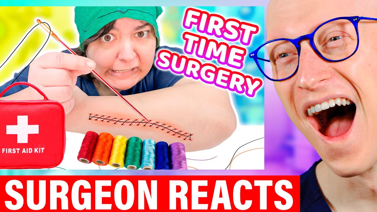 NerdECrafter Tries Surgery For First Time | Surgeon Reacts