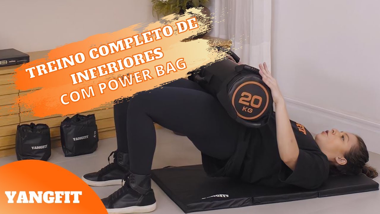 Treino COMPLETO de Inferiores com Power Bag