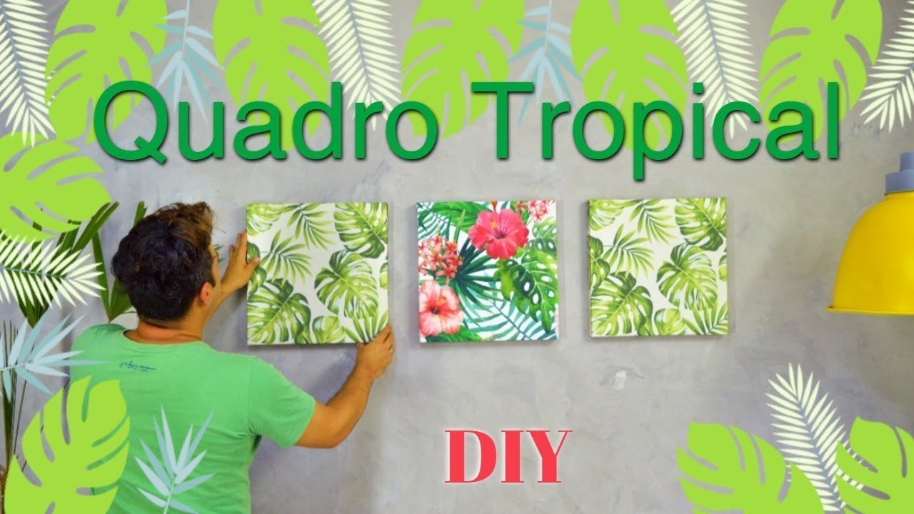 Decoração Fácil - Como Fazer Quadros Gastando Pouco