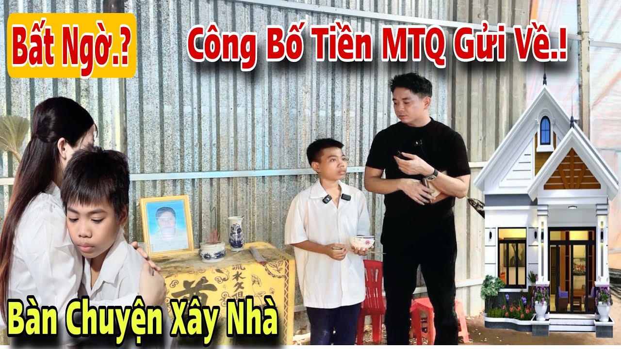 Mỷ Xu&acirc;n c&ugrave;ng Thầy Gi&aacute;o Đồng b&agrave;n chuyện x&acirc;y nh&agrave; cho cậu b&eacute; lớp 9 v&agrave; c&ocirc;ng bố số tiền MTQ gửi về