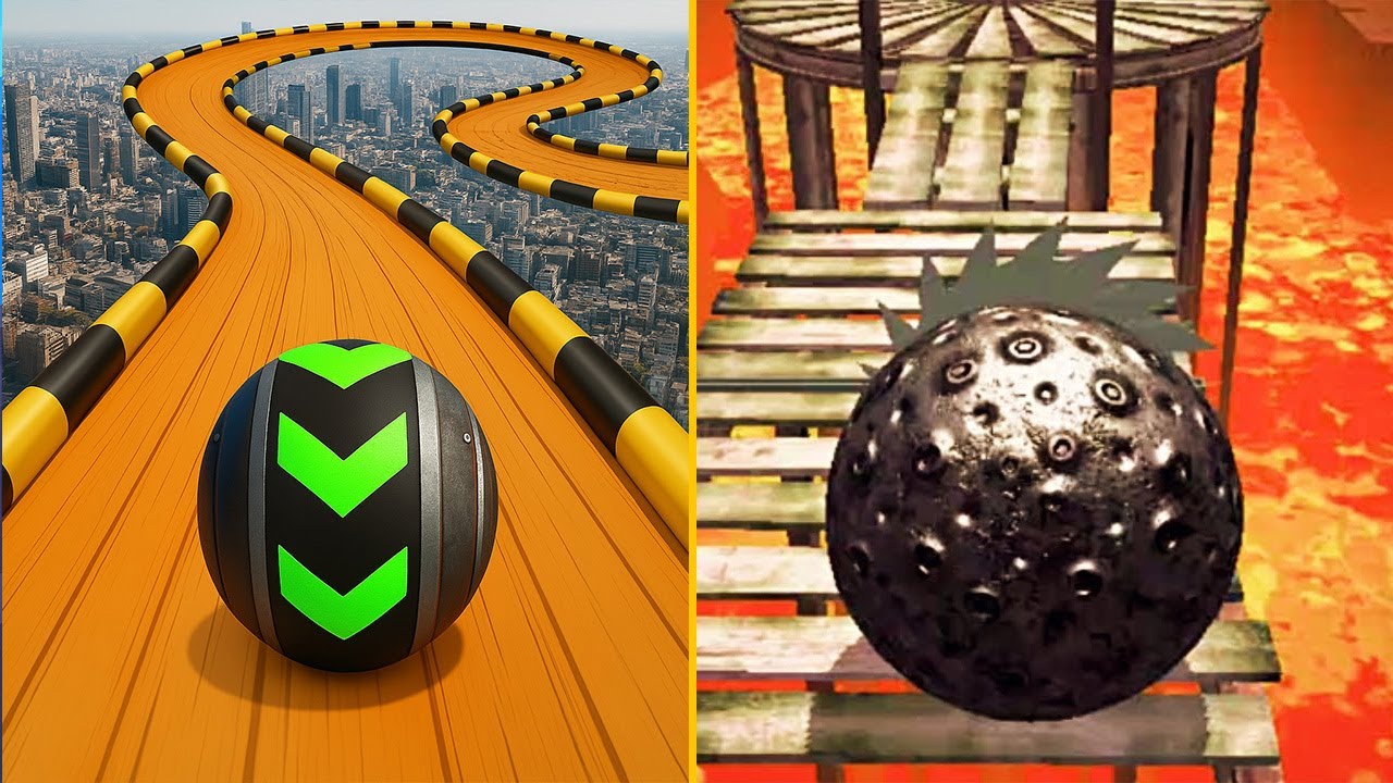 Sky Rolling Balls VS Rollance Adventure Balls - All Levels SpeedRun Gameplay Android iOS Ep 2