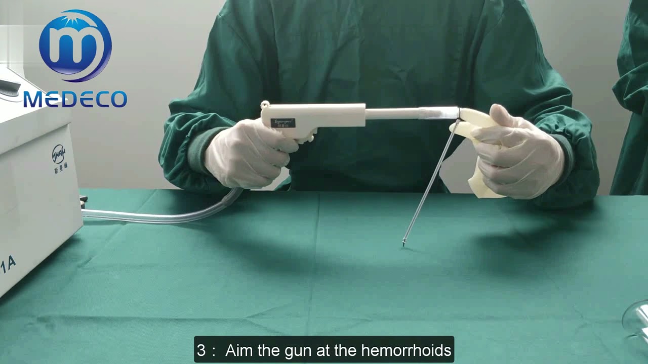 Anorectal Disposable Surgical Stapler Stainless Steel Split Type