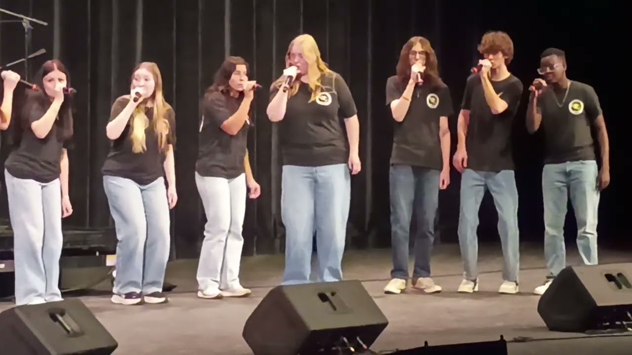 Chap at NAU jazz mad 2026 Will, Dom, and Marcus
