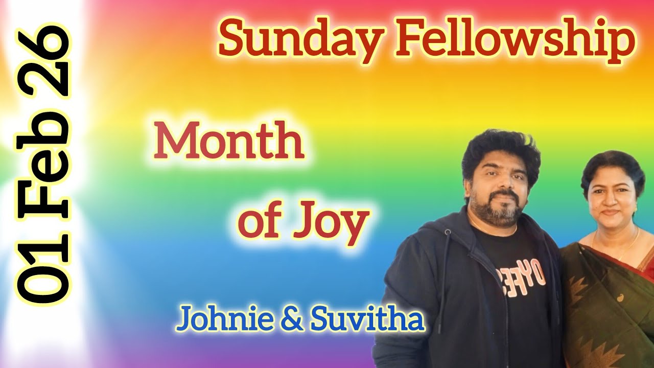 🔴 🅻🅸🆅🅴 01 Feb 26 | Sunday Service | Month of Abundant Joy | Life Together Church | Johnie & Suvitha