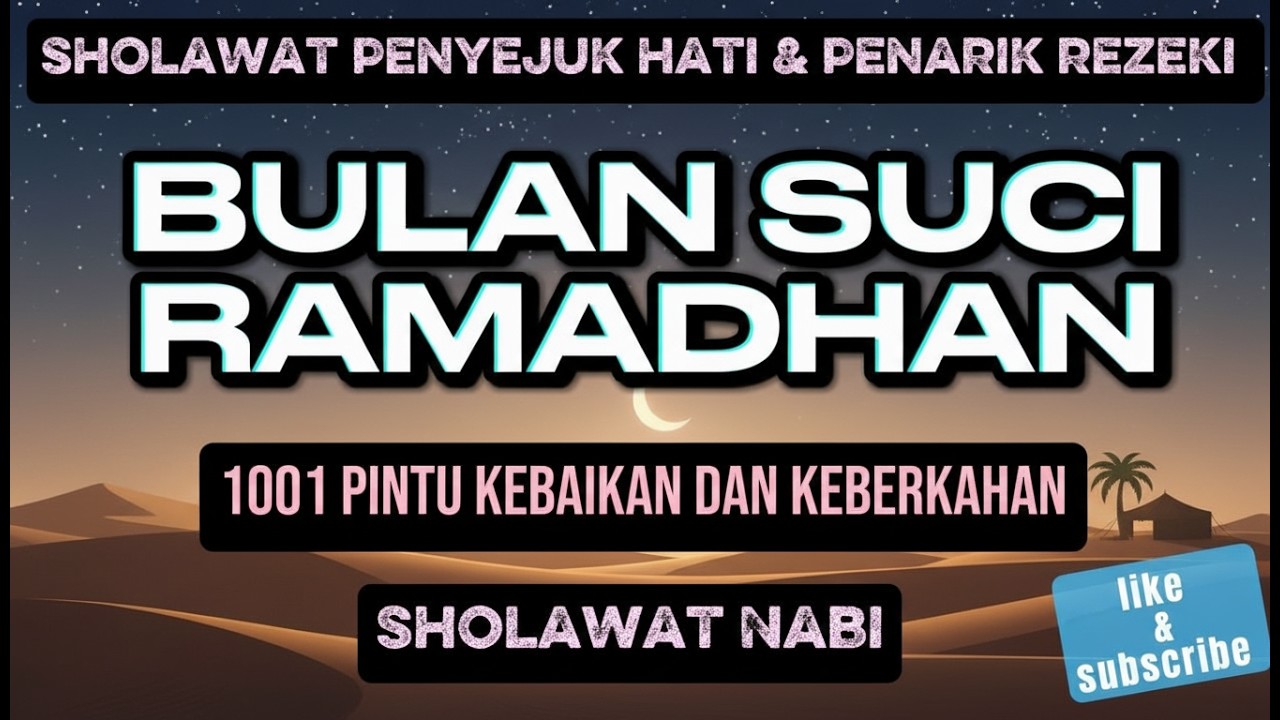 MERDUUU !! 10 Sholawat Pilihan di Bulan Suci Ramadhan || sholawat penyejuk hati || sholawat nabi
