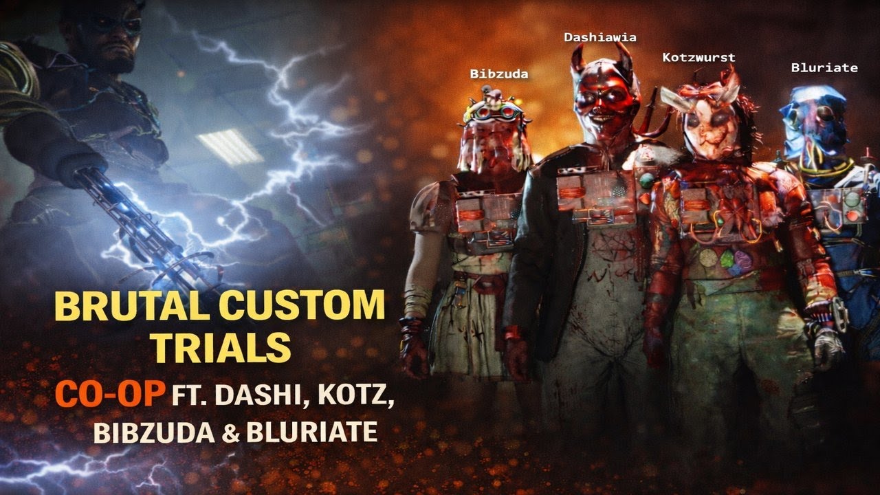 Outlast Trials - Stream - Brutal Custom Trials - Intense Runs With Kotzwurst, Bibzuda, and Bluriate