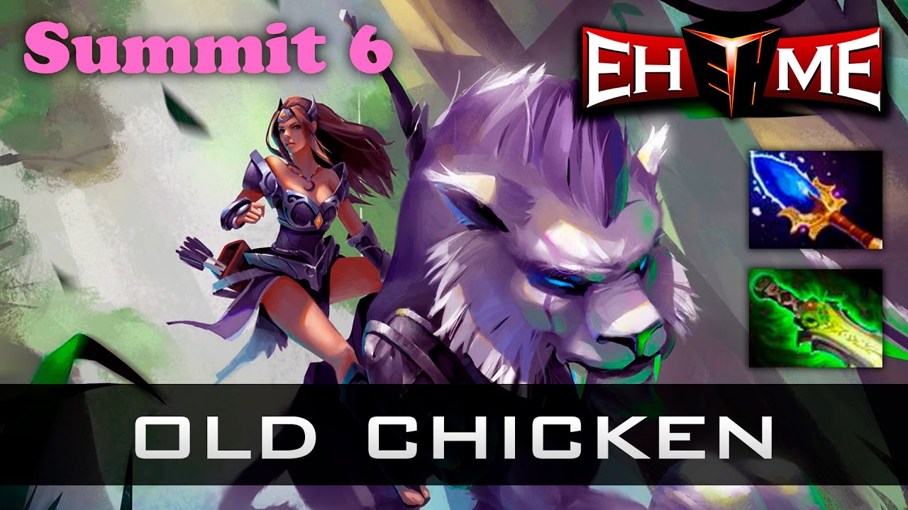 old chicken Mirana - EHOME vs CDEC - Summit 6 Dota 2