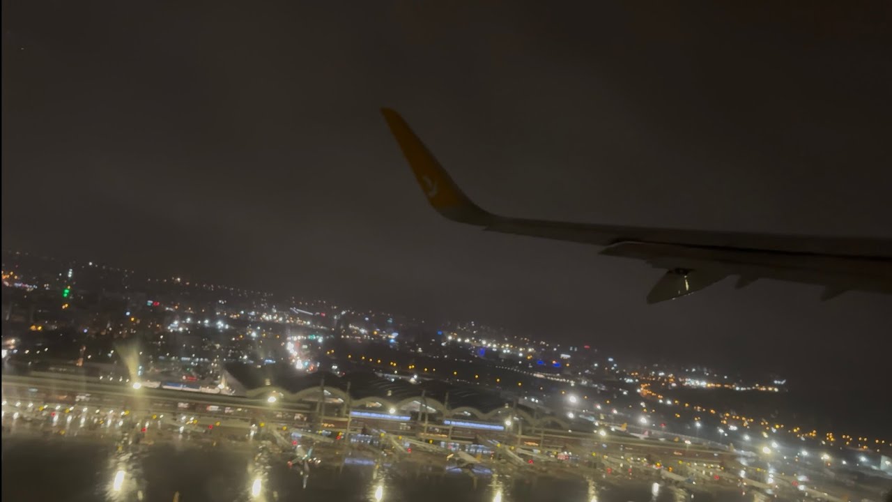 Pegasus A321neo take off in Istanbul 