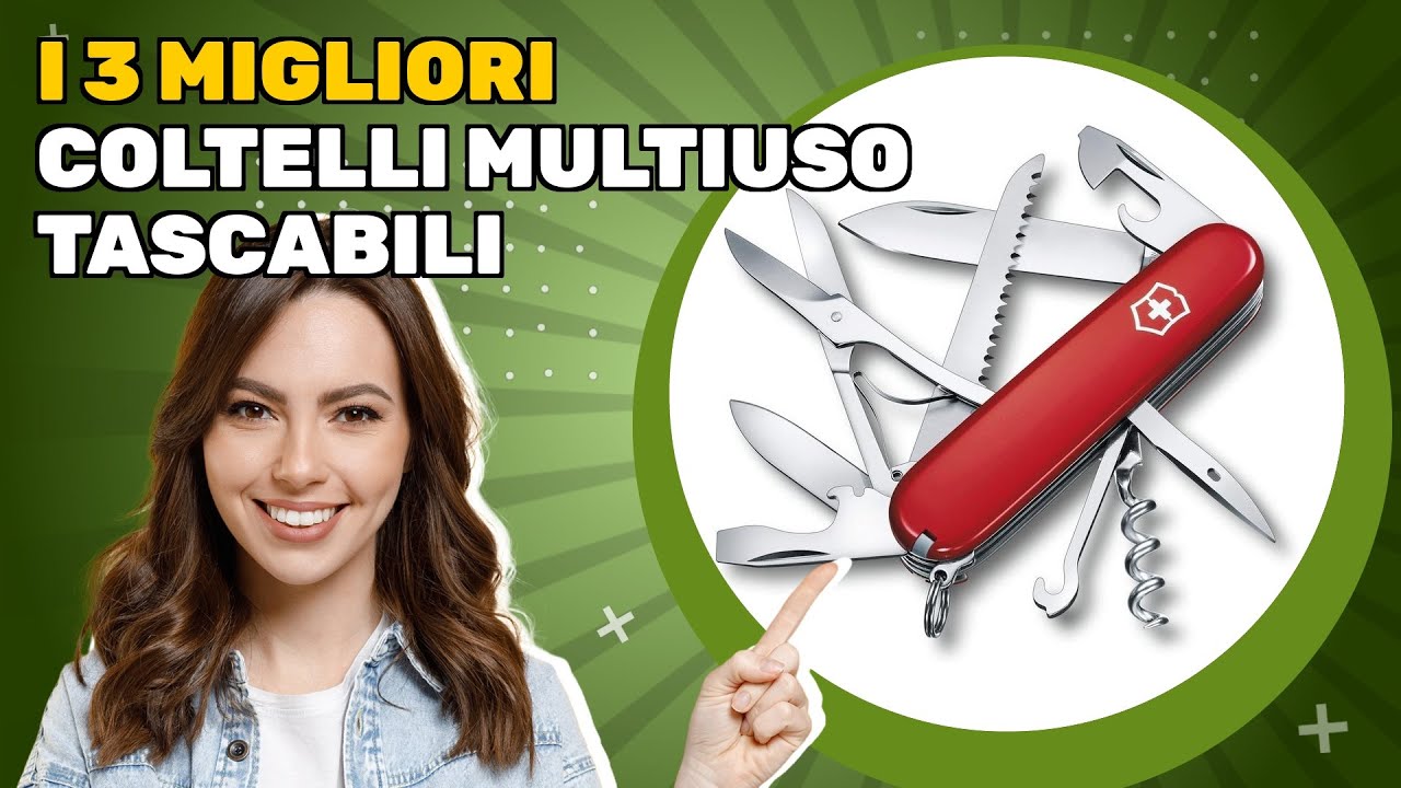 I 3 migliori coltelli multiuso tascabili 2026: ideali per chi vuole efficienza e risparmio