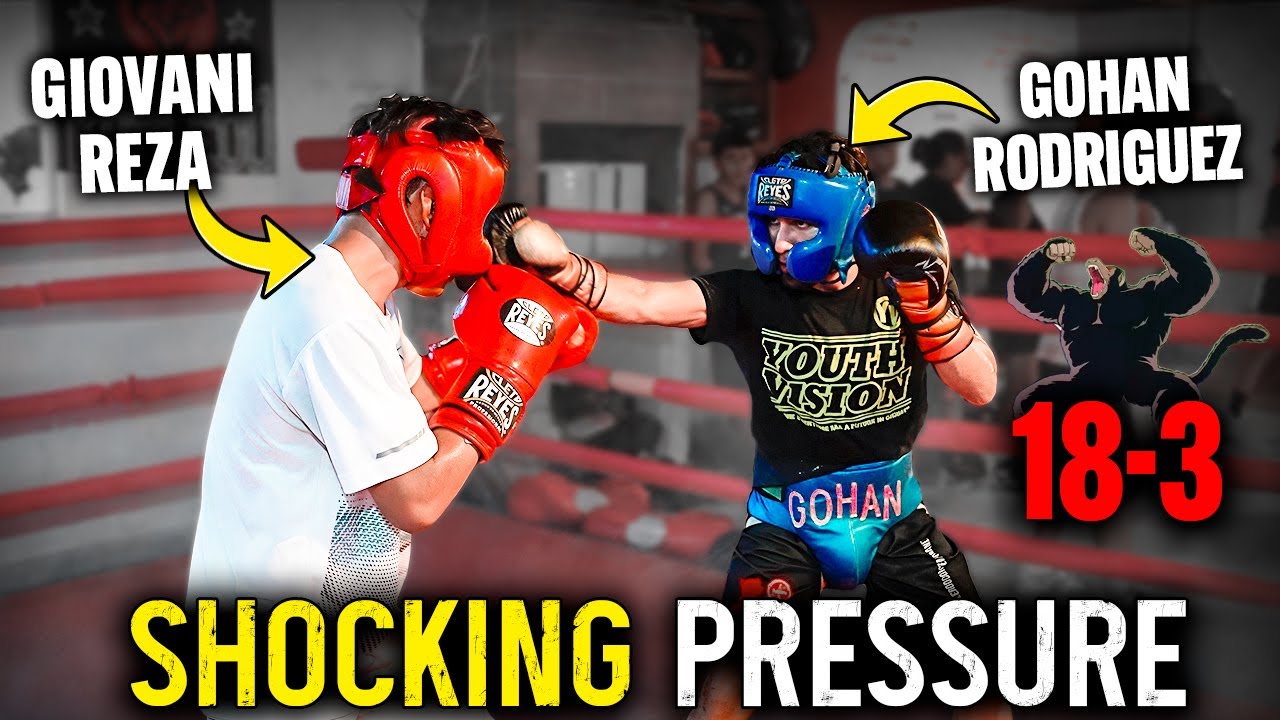 BRUTAL! Mexican Amateur Boxer Spars With 18-3 Professional MONSTER!