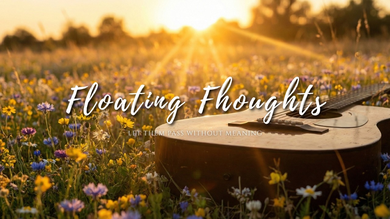 Calm Acoustic Guitar Music for Relaxation & Deep Sleep 🦉 Stillness Holds You